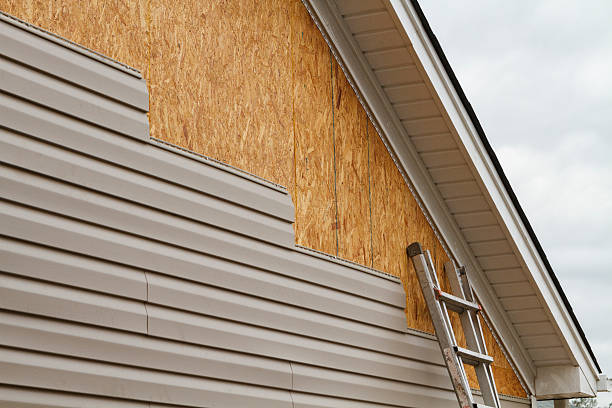 Professional Vinyl Siding technician working in Pauline, SC